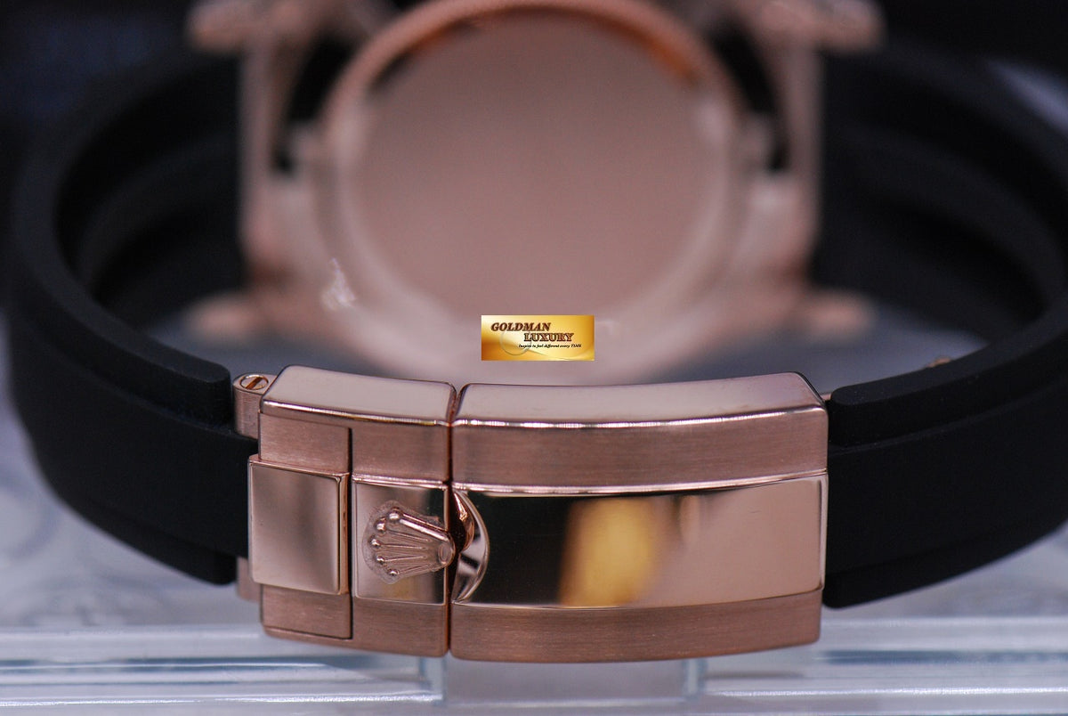 [SOLD] ROLEX OYSTER PERPETUAL DAYTONA 18K EVEROSE GOLD CHOCOLATE DIAL 116515LN (BNIB)