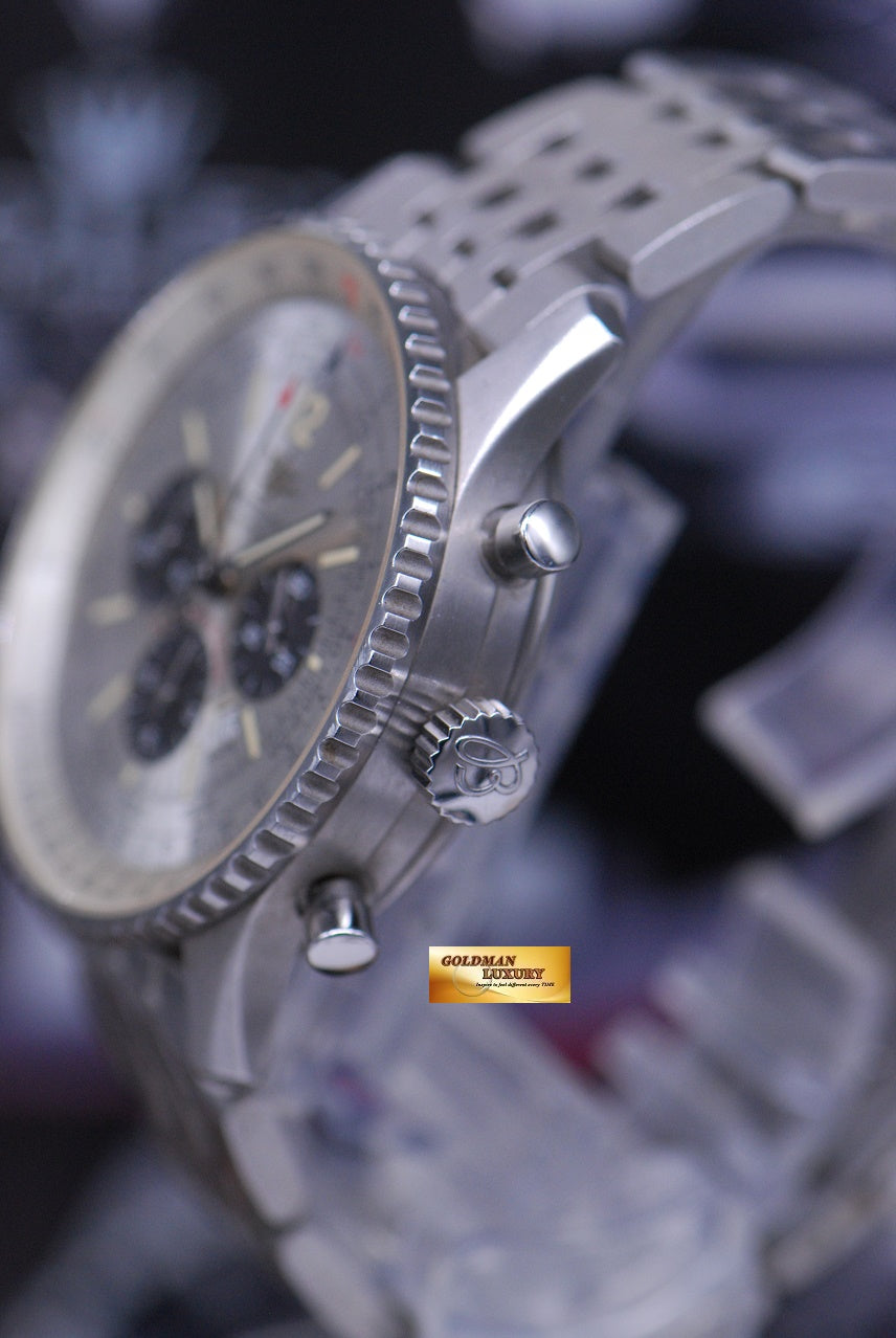 [SOLD] BREITLING NAVITIMER CHRONOGRAPH 50TH ANNIVERSARY SS AUTOMATIC A41322 (MINT)