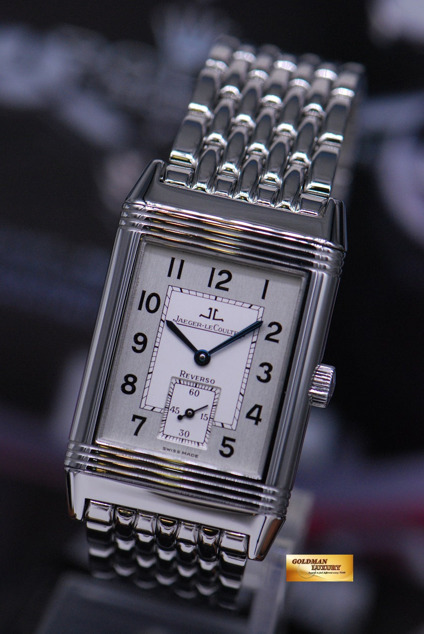 [SOLD] JLC REVERSO GRANDE SS SUB-SEC DIAL MANUAL 270.8.62 (MINT)