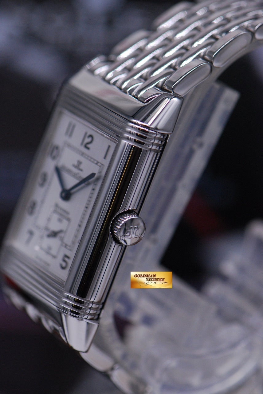 [SOLD] JLC REVERSO GRANDE SS SUB-SEC DIAL MANUAL 270.8.62 (MINT)