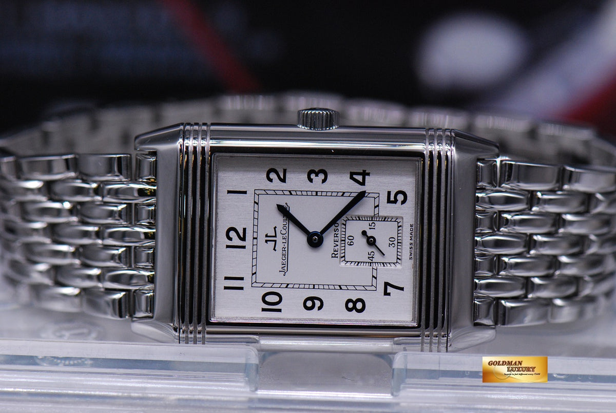 [SOLD] JLC REVERSO GRANDE SS SUB-SEC DIAL MANUAL 270.8.62 (MINT)