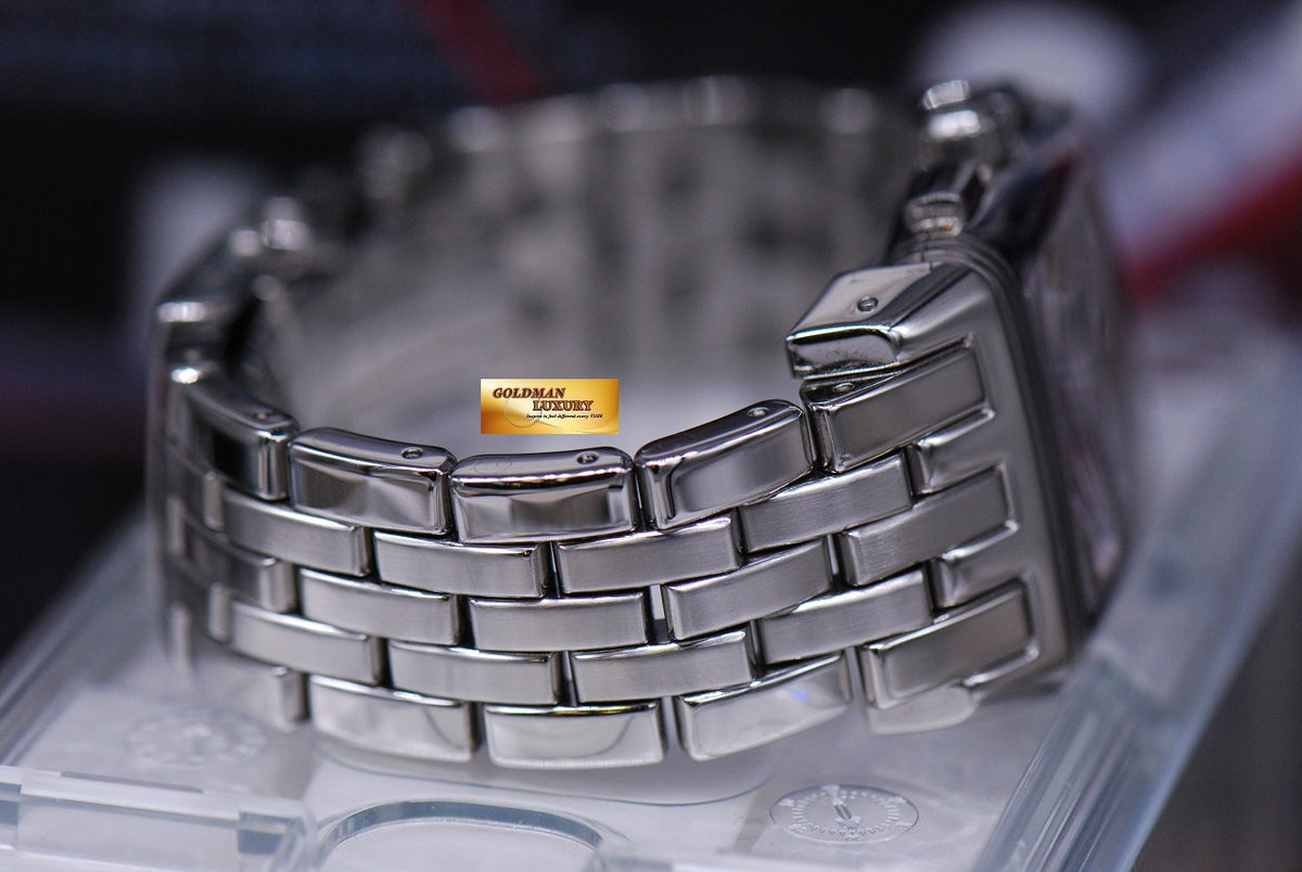 [SOLD] JLC REVERSO GRAN SPORT CHRONOGRAPH SS BRACELET AUTOMATIC 295.8.59 (MINT)