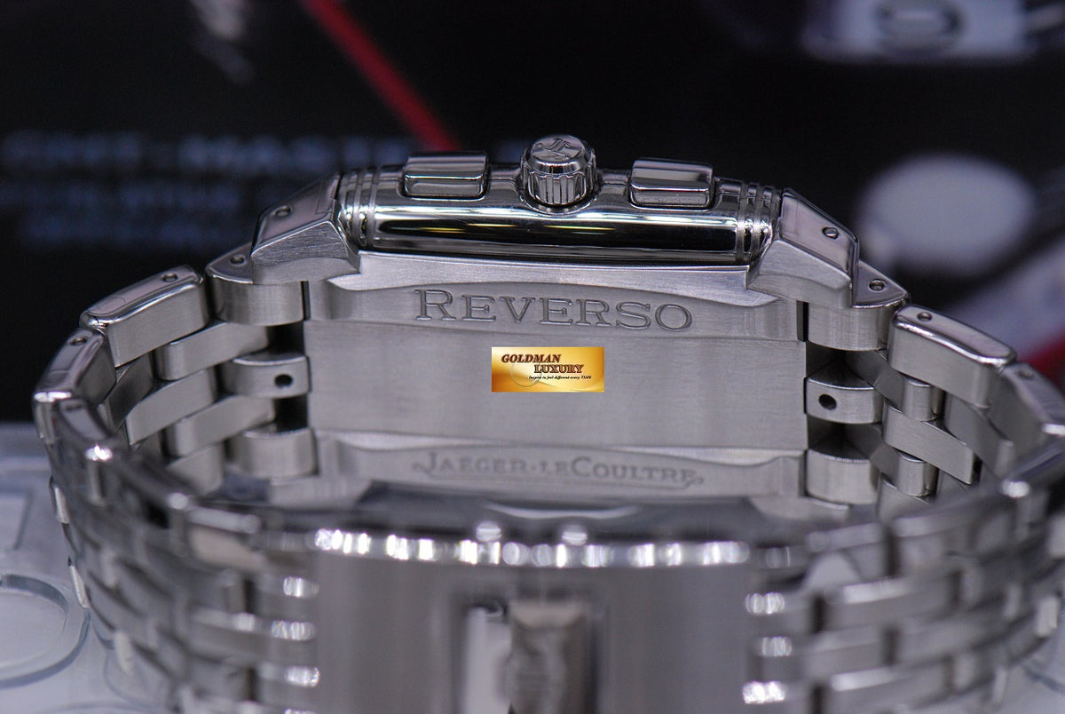 [SOLD] JLC REVERSO GRAN SPORT CHRONOGRAPH SS BRACELET AUTOMATIC 295.8.59 (MINT)