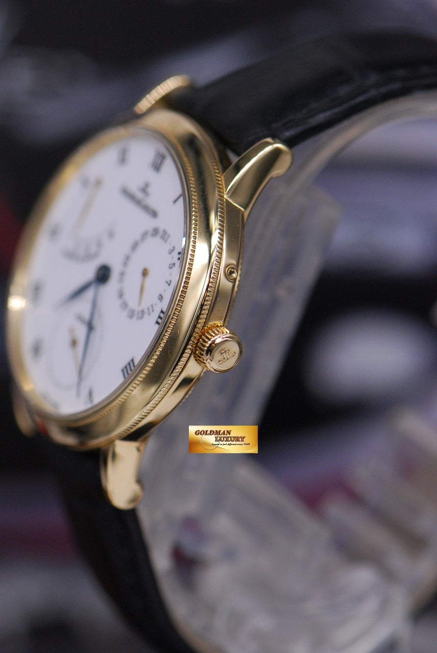 [SOLD] JLC GENTILHOMME RESERVE De MARCHE 18K YELLOW GOLD AUTOMATIC 155.1.93 (MINT)