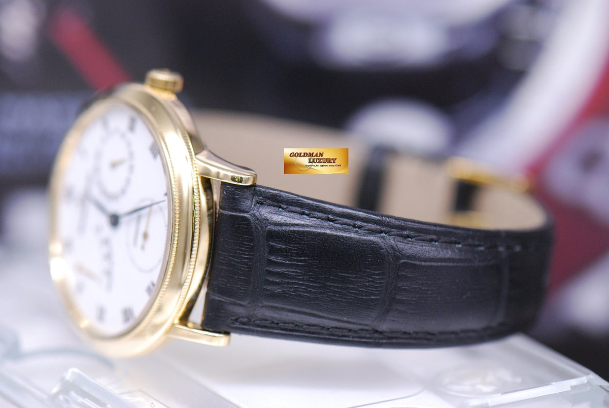 [SOLD] JLC GENTILHOMME RESERVE De MARCHE 18K YELLOW GOLD AUTOMATIC 155.1.93 (MINT)