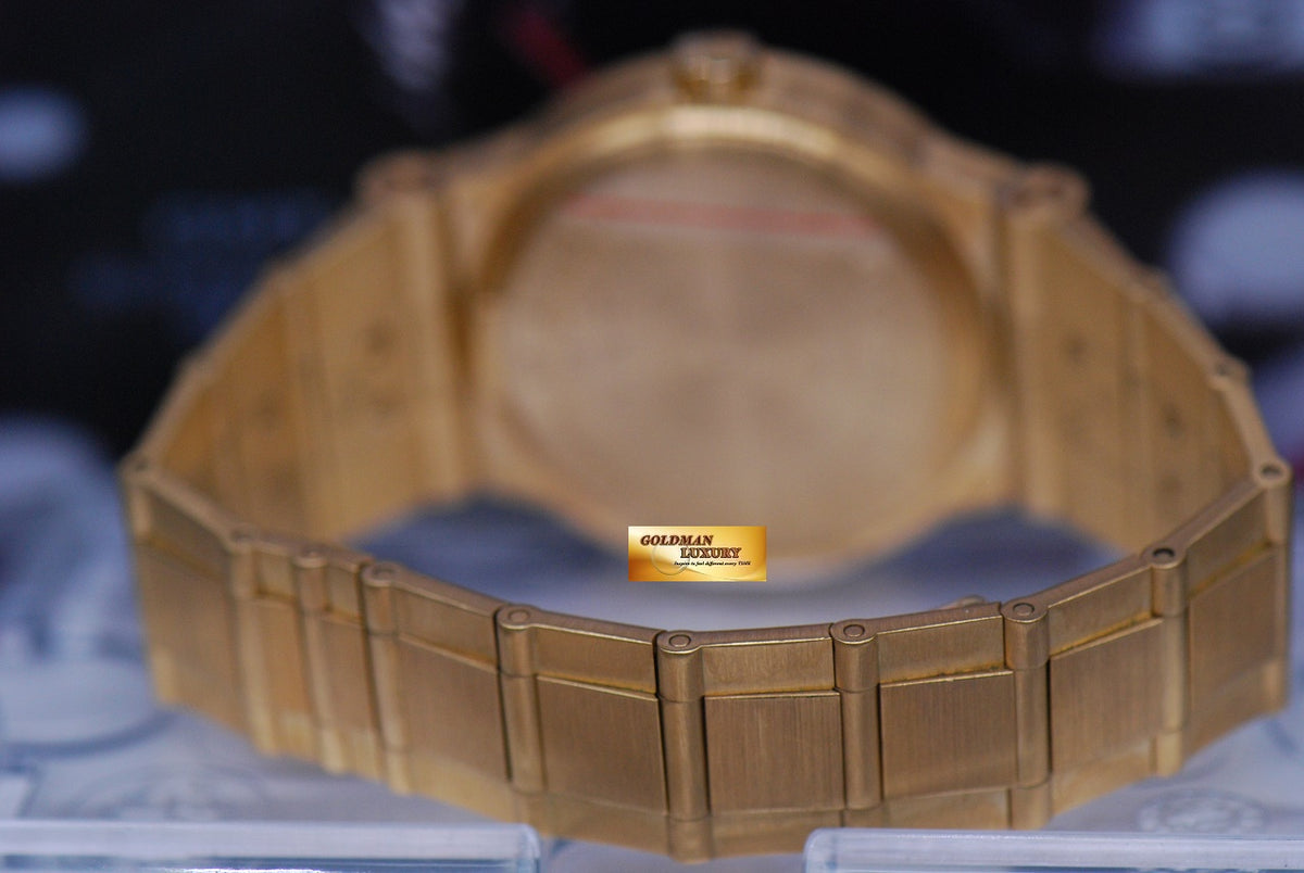 [SOLD] BVLGARI DIAGONO MENS 35mm 18K YELLOW GOLD AUTOMATIC LC 35G (MINT)