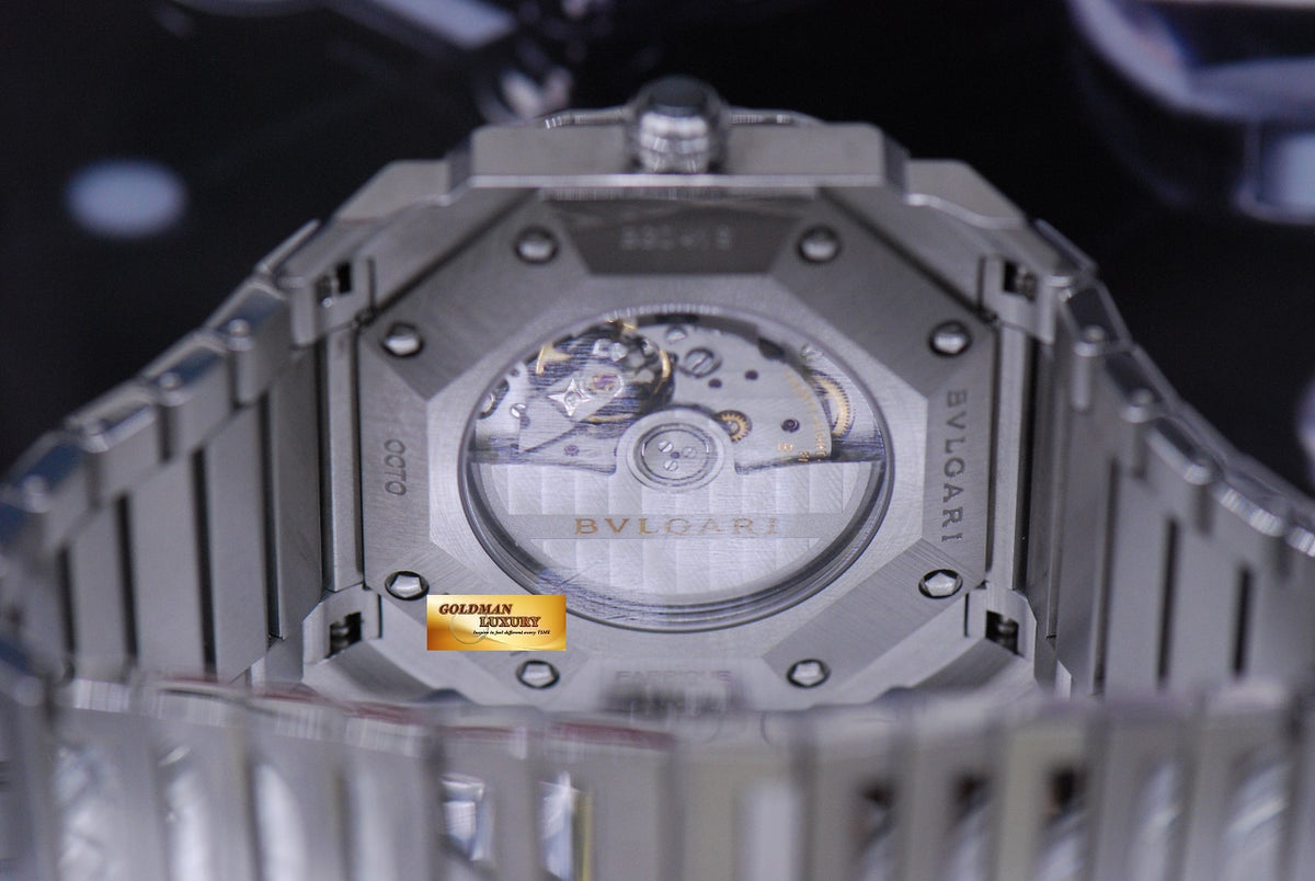[SOLD] BVLGARI OCTO SOLOTEMPO 41mm STAINLESS STEEL AUTOMATIC BGO41S (MINT)