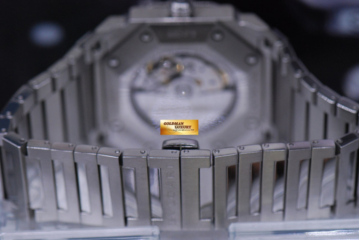 [SOLD] BVLGARI OCTO SOLOTEMPO 41mm STAINLESS STEEL AUTOMATIC BGO41S (MINT)