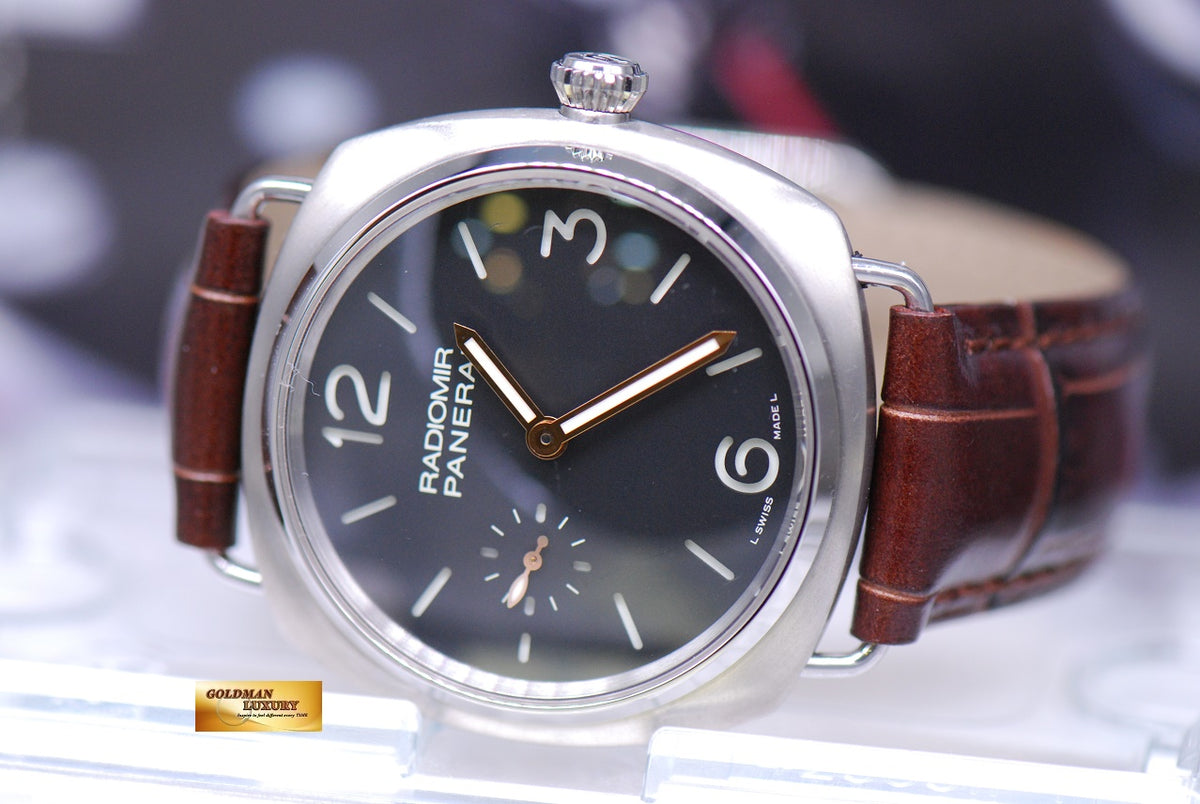 [SOLD] PANERAI RADIOMIR TITANIUM 42mm THIN IN-HOUSE MANUAL WINDING PAM 338 (MINT)