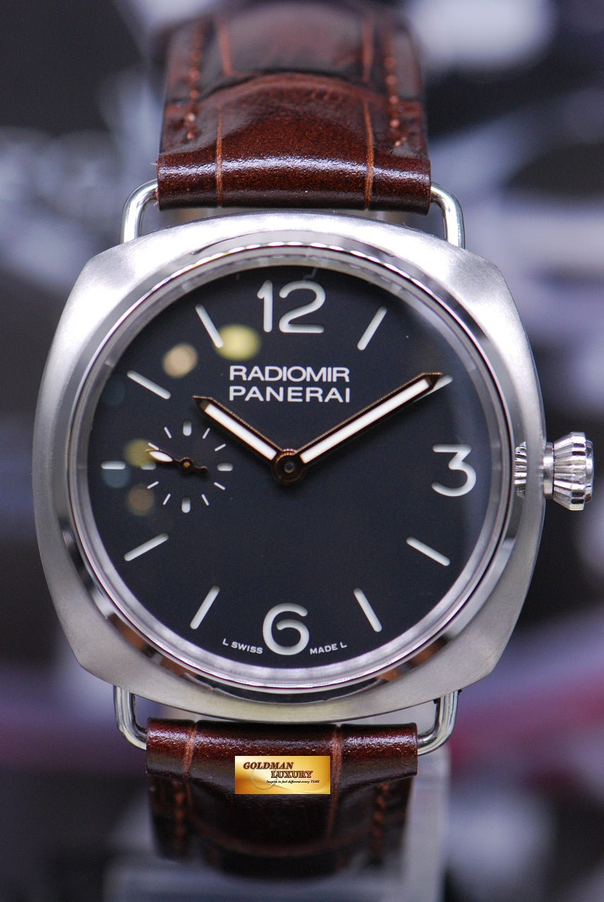 [SOLD] PANERAI RADIOMIR TITANIUM 42mm THIN IN-HOUSE MANUAL WINDING PAM 338 (MINT)