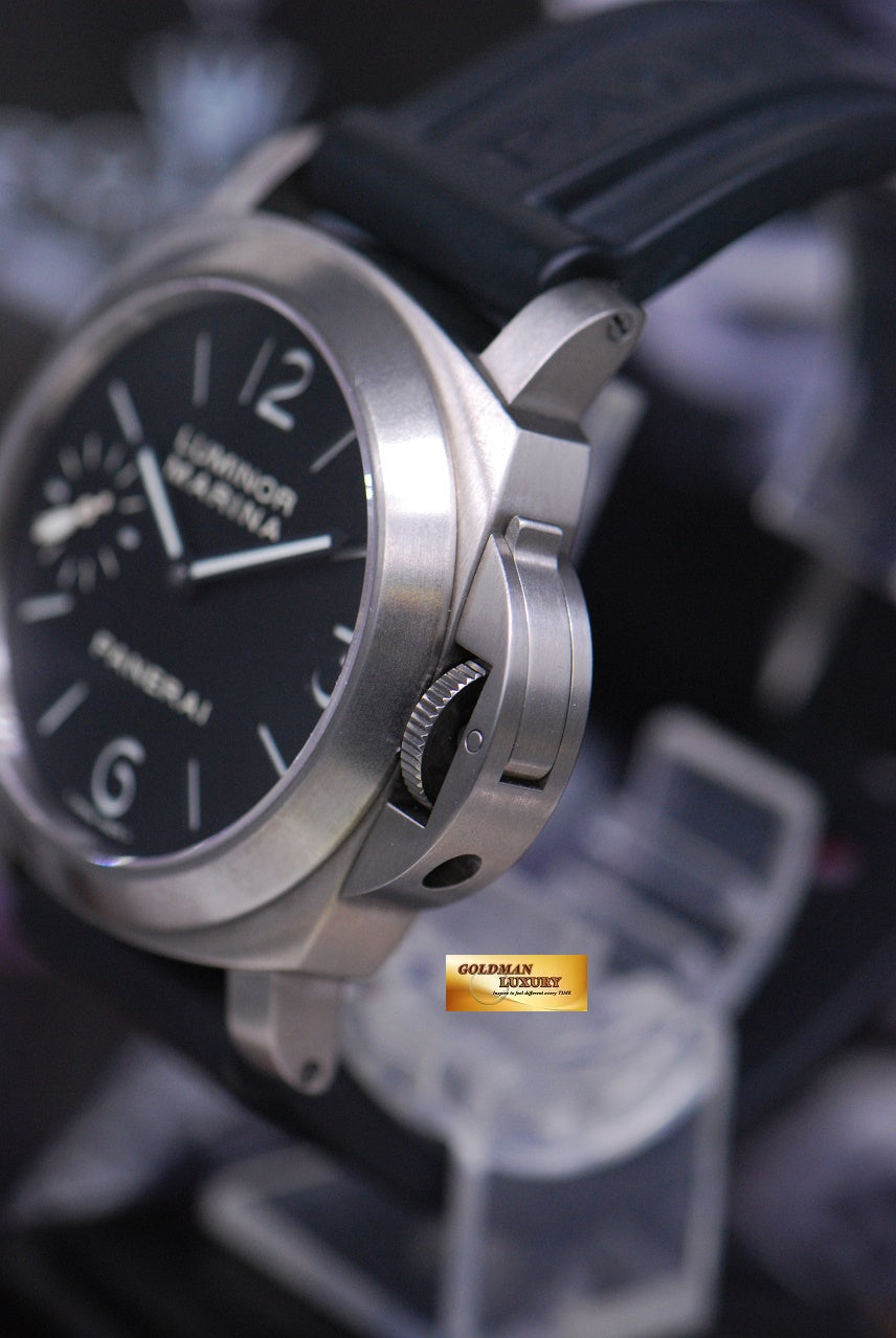[SOLD] PANERAI LUMINOR MARINA 44mm TITANIUM MANUAL WINDING PAM 177 (MINT)