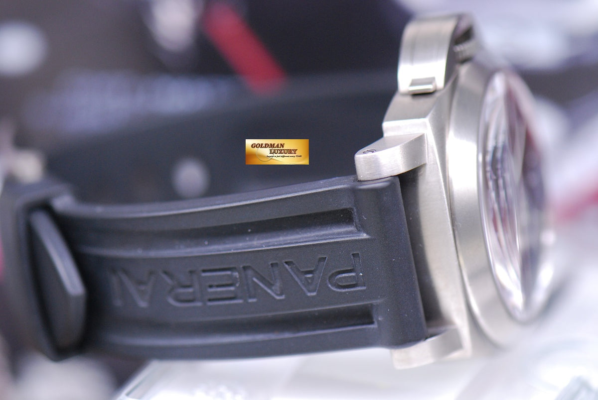 [SOLD] PANERAI LUMINOR MARINA 44mm TITANIUM MANUAL WINDING PAM 177 (MINT)