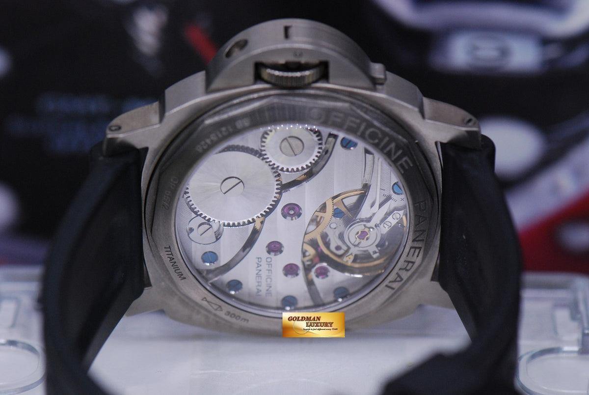 [SOLD] PANERAI LUMINOR MARINA 44mm TITANIUM MANUAL WINDING PAM 177 (MINT)