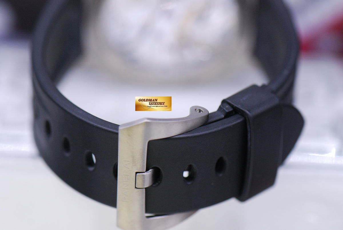 [SOLD] PANERAI LUMINOR MARINA 44mm TITANIUM MANUAL WINDING PAM 177 (MINT)