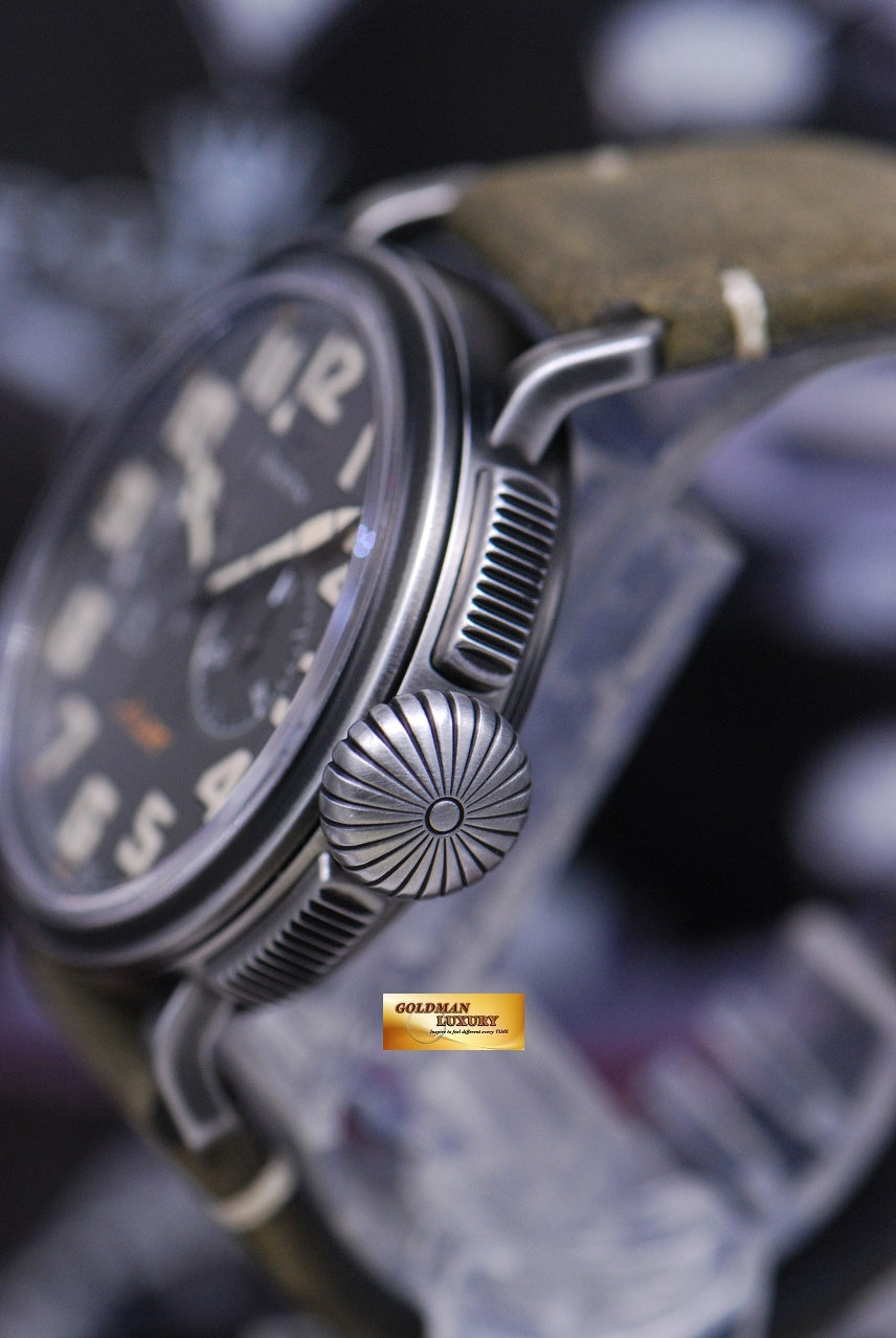 [SOLD] ZENITH PILOT TON-UP CHRONOGRAPH AUTOMATIC GREY STEEL 11.2430.4069 (MINT)