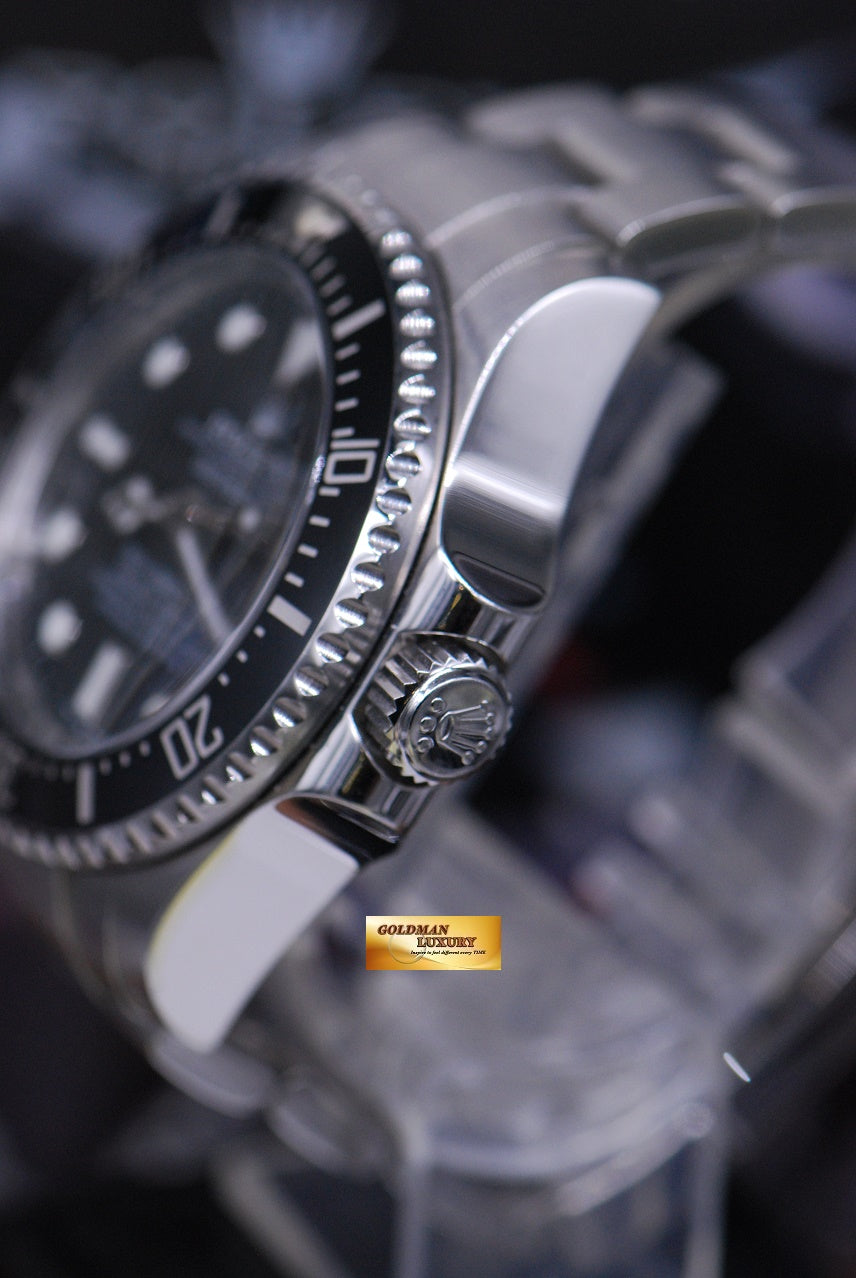 [SOLD] ROLEX OYSTER PERPETUAL SEA-DWELLER DEEPSEA MARK I DIAL BLACK 116660 (UNPOLISHED)