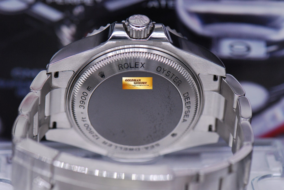 [SOLD] ROLEX OYSTER PERPETUAL SEA-DWELLER DEEPSEA MARK I DIAL BLACK 116660 (UNPOLISHED)