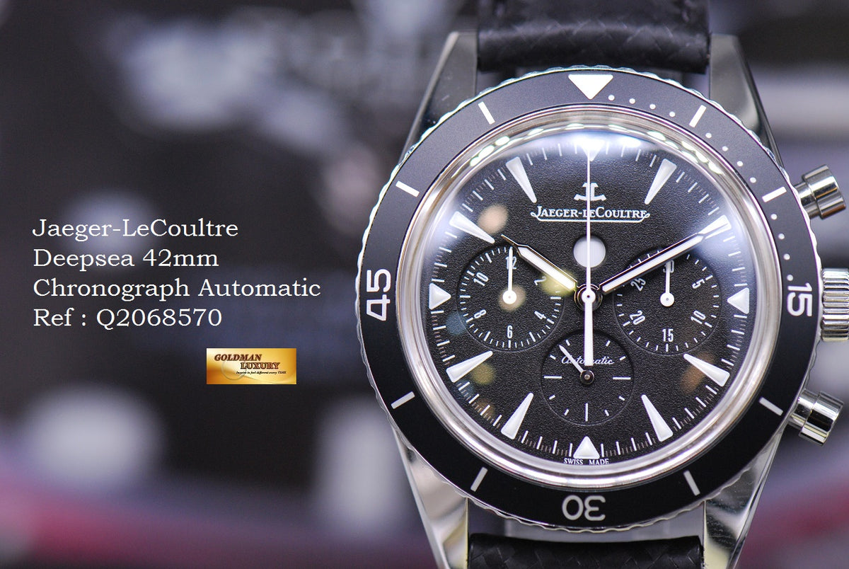 [SOLD] JLC DEEPSEA 42mm CHRONOGRAPH AUTOMATIC Q2068570 (NEAR MINT)