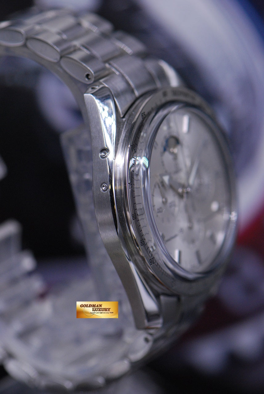 [SOLD] OMEGA SPEEDMASTER BROAD ARROW CHRONOGRAPH MOONPHASE C.1866 MANUAL (MINT)