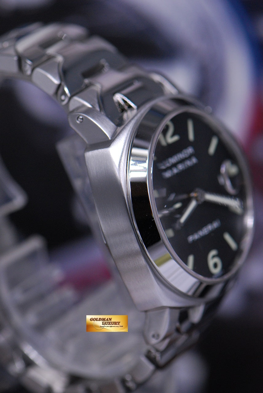 [SOLD] PANERAI LUMINOR MARINA 40mm STAINLESS STEEL BRACELET AUTOMATIC PAM 50 (MINT)
