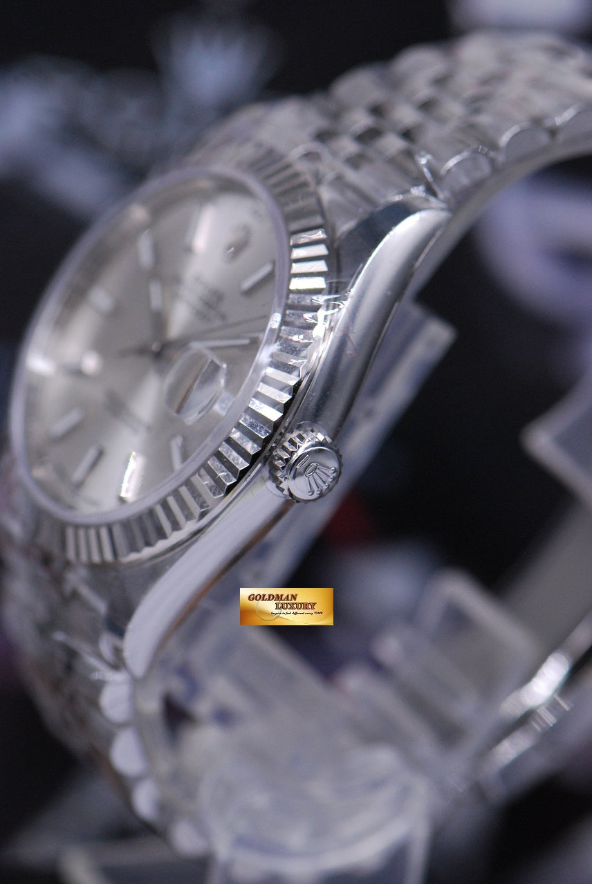 [SOLD] ROLEX OYSTER PERPETUAL DATEJUST 41 SILVER JUBILEE BRACELET 126334 (NEW-UNWORN)