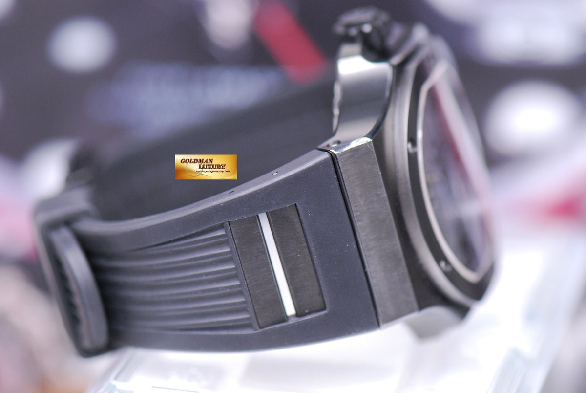 [SOLD] BVLGARI DANIEL ROTH ENDURER ALL BLACK CHRONOSPRINT PVD BLACK AUTOMATIC BRE56SBCHS (MINT)