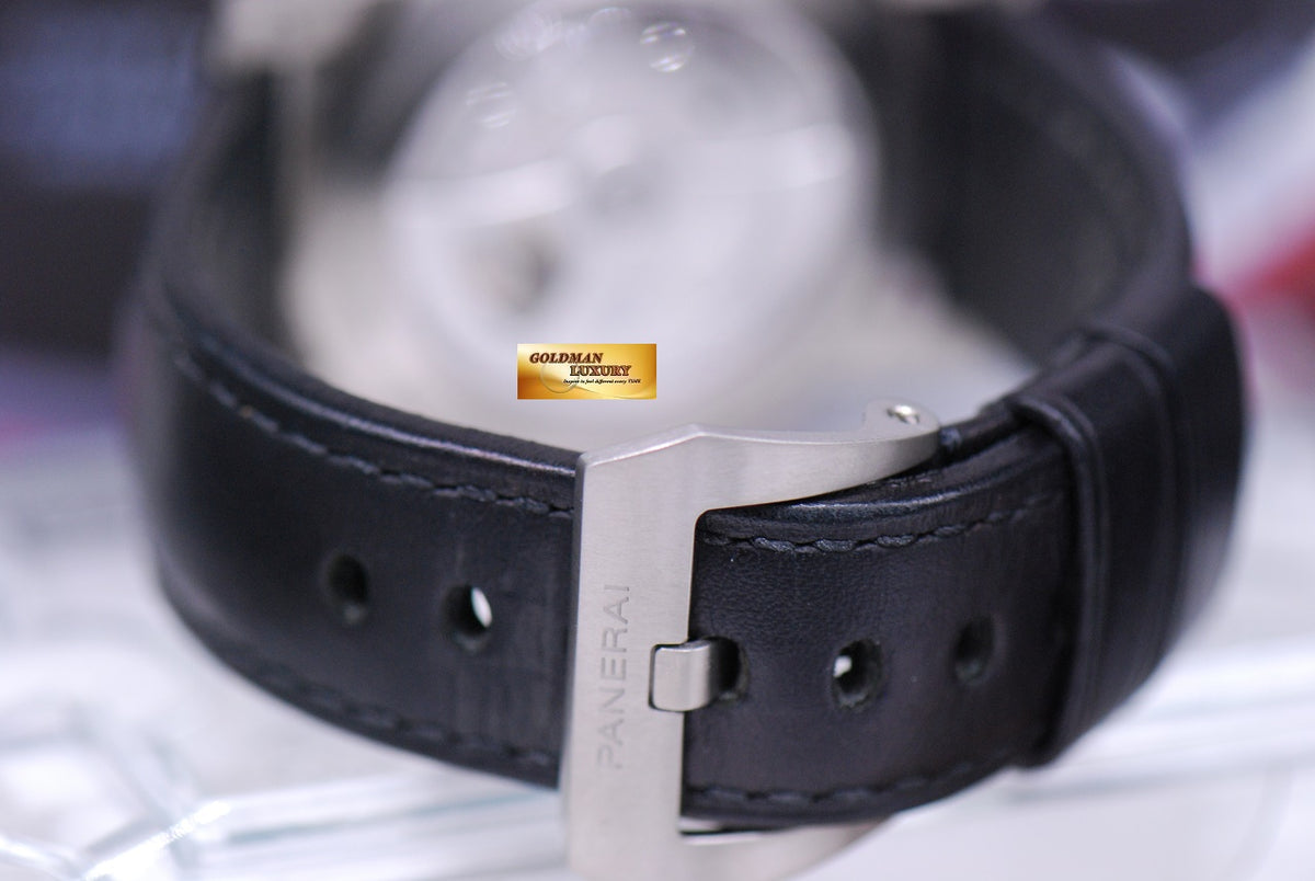 [SOLD] PANERAI LUMINOR MARINA 44mm TITANIUM TOBACCO BROWN DIAL AUTOMATIC PAM 351 (MINT)