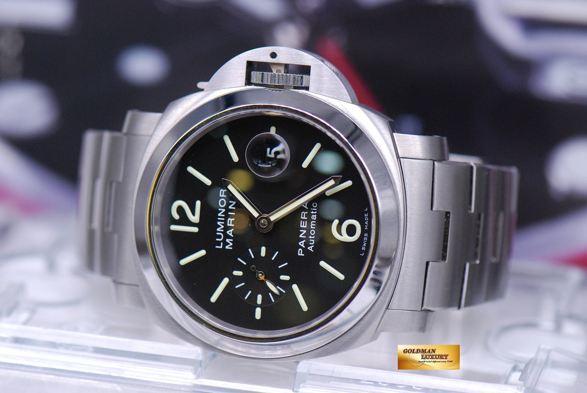 [SOLD] PANERAI LUMINOR MARINA 44mm STAINLESS STEEL  AUTOMATIC PAM 299 (MINT)