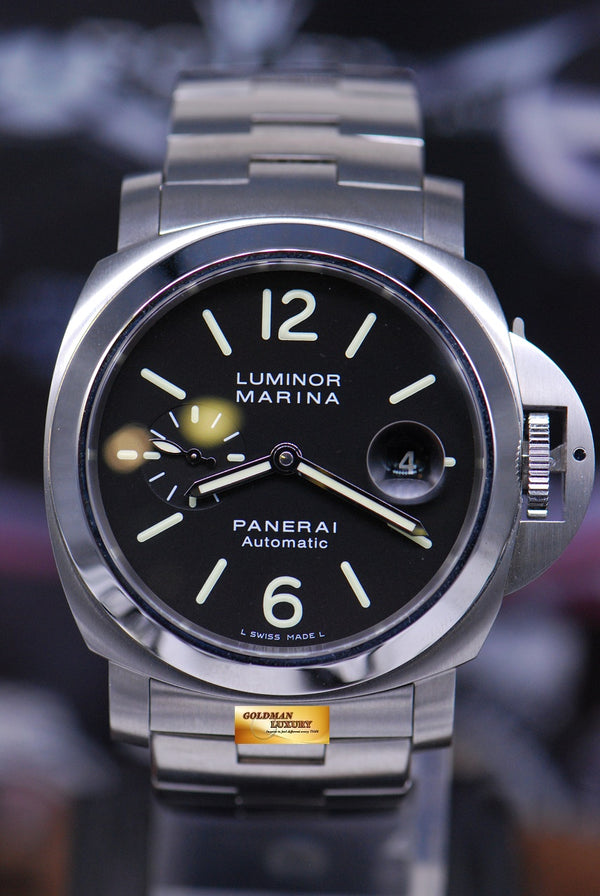 [SOLD] PANERAI LUMINOR MARINA 44mm STAINLESS STEEL  AUTOMATIC PAM 299 (MINT)