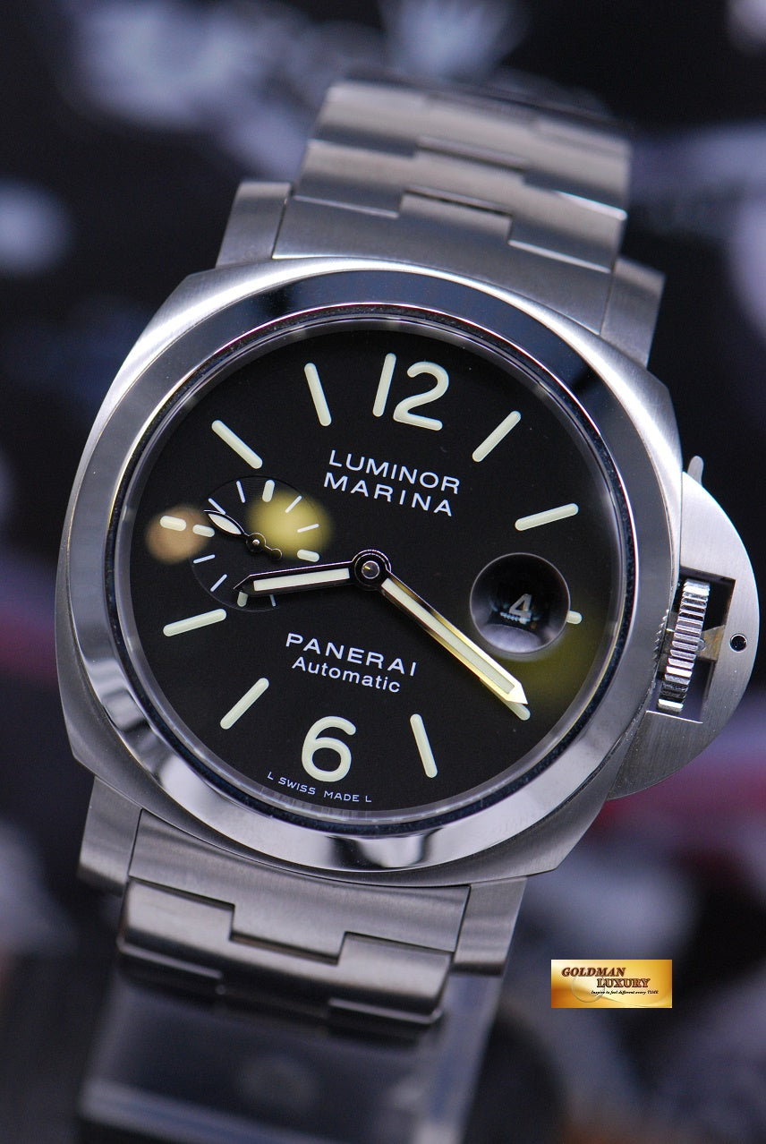[SOLD] PANERAI LUMINOR MARINA 44mm STAINLESS STEEL  AUTOMATIC PAM 299 (MINT)