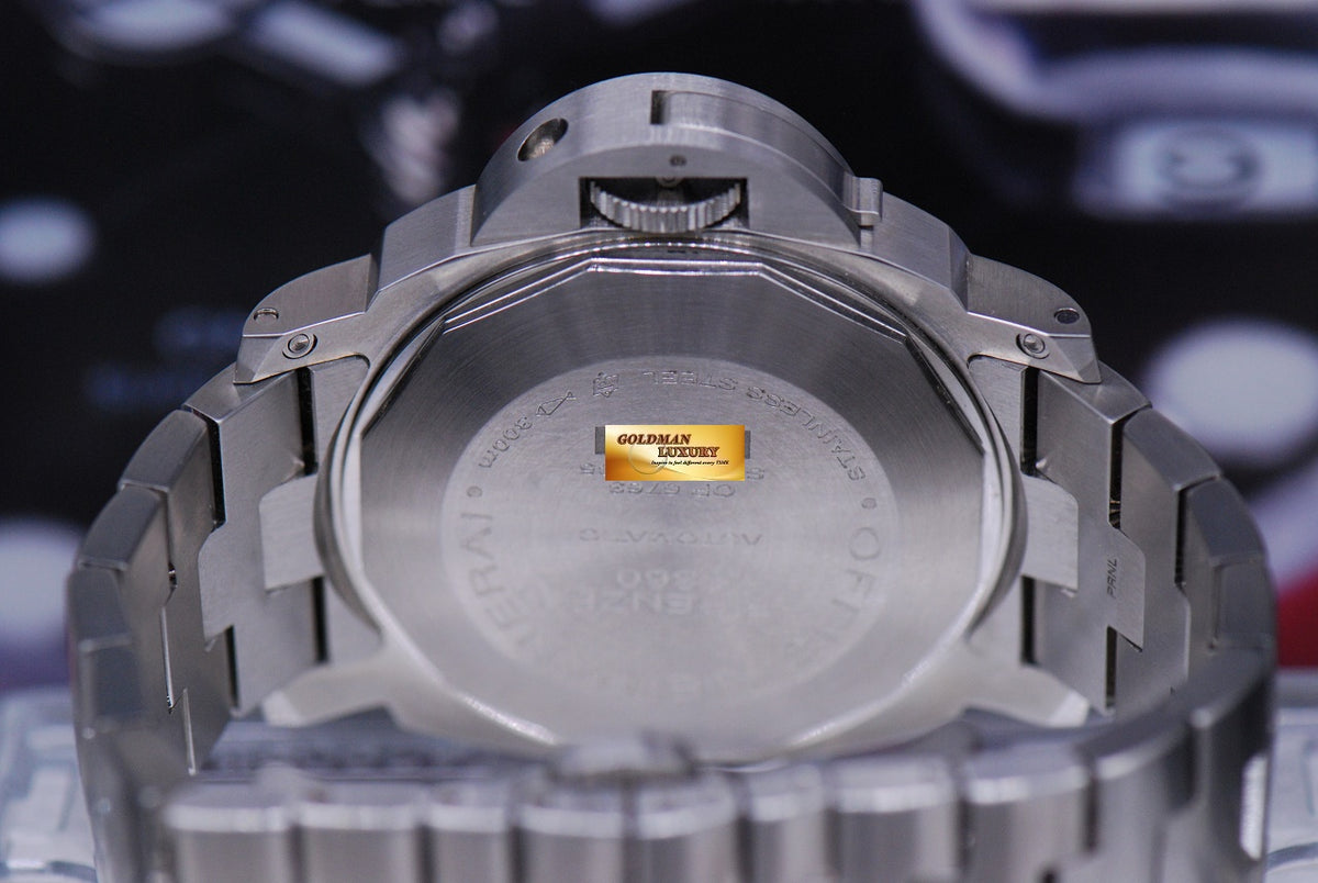 [SOLD] PANERAI LUMINOR MARINA 44mm STAINLESS STEEL  AUTOMATIC PAM 299 (MINT)