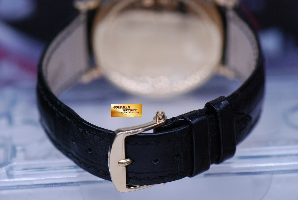 [SOLD] BREGUET CLASSIQUE 18K YELLOW GOLD ENAMEL WHITE DIAL AUTOMATIC 5140 (MINT)