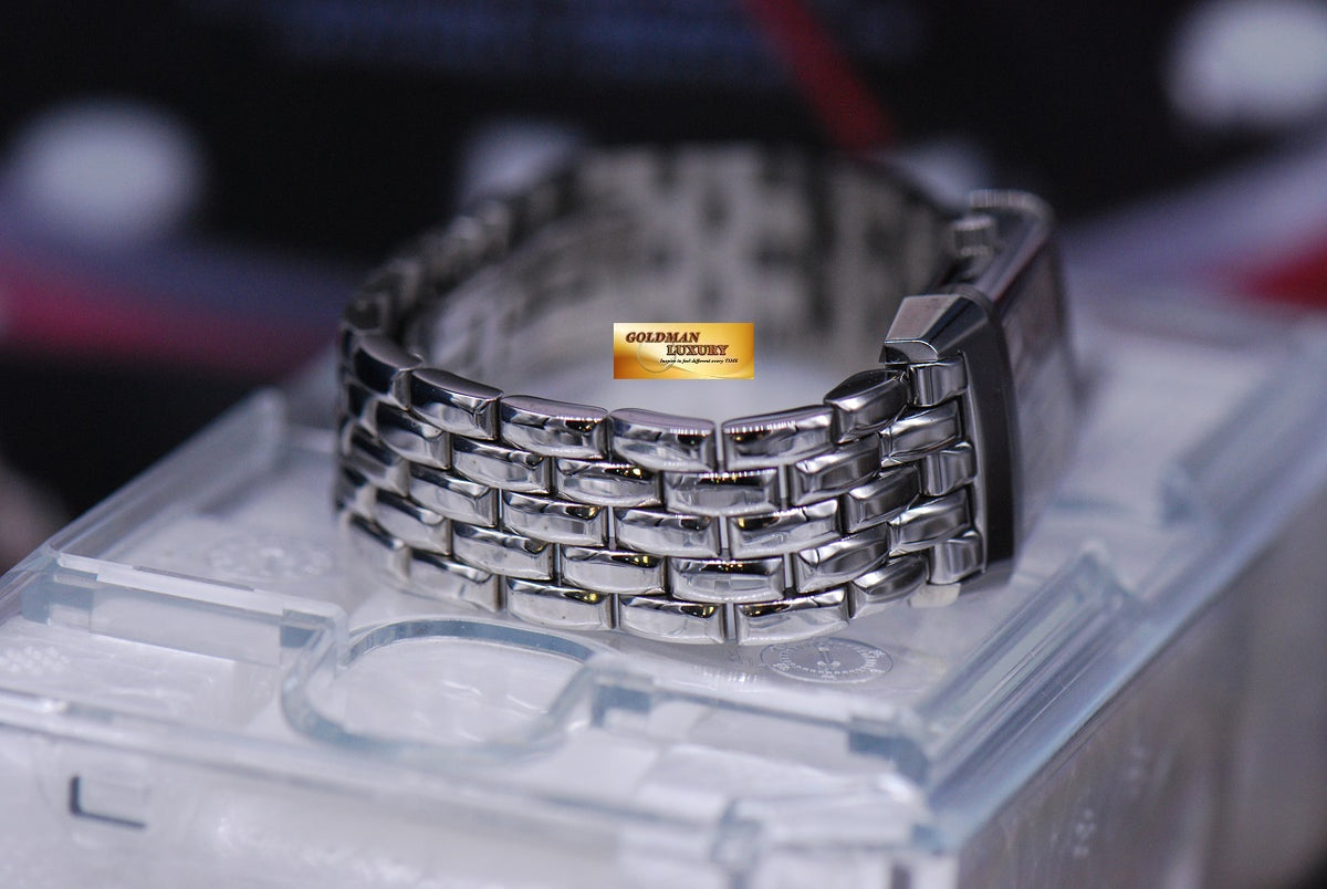 [SOLD] JLC REVERSO LADIES STAINLESS STEEL BRACELET MANUAL 260.8.86 (NEAR MINT)