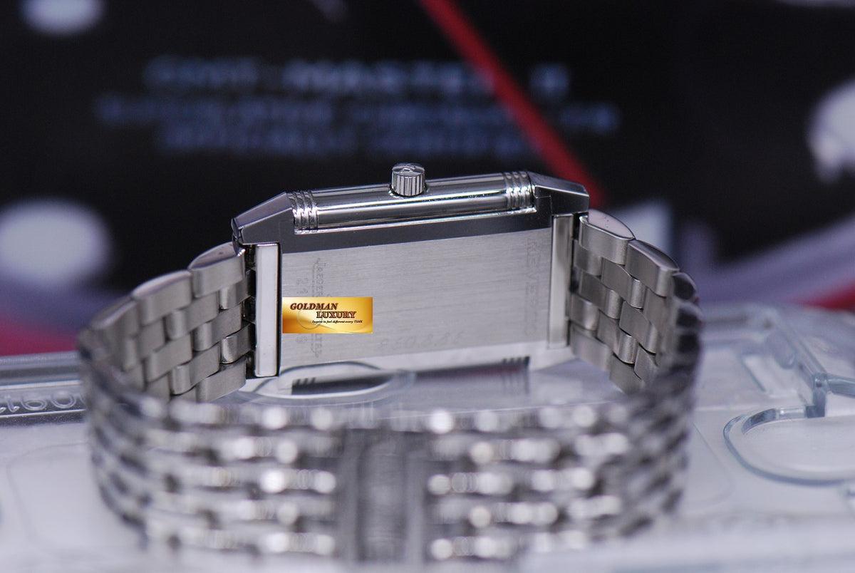 [SOLD] JLC REVERSO LADIES STAINLESS STEEL BRACELET MANUAL 260.8.86 (NEAR MINT)