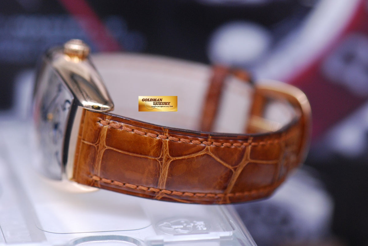 [SOLD] FRANCK MULLER MASTER BANKER 3 GMT 18K YELLOW GOLD AUTOMATIC 2852MB (NEAR MINT)