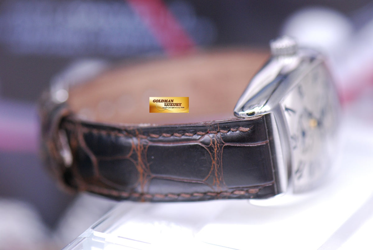 [SOLD] FRANCK MULLER MASTER BANKER 3 GMT STAINLESS STEEL AUTOMATIC 2852MB (MINT)