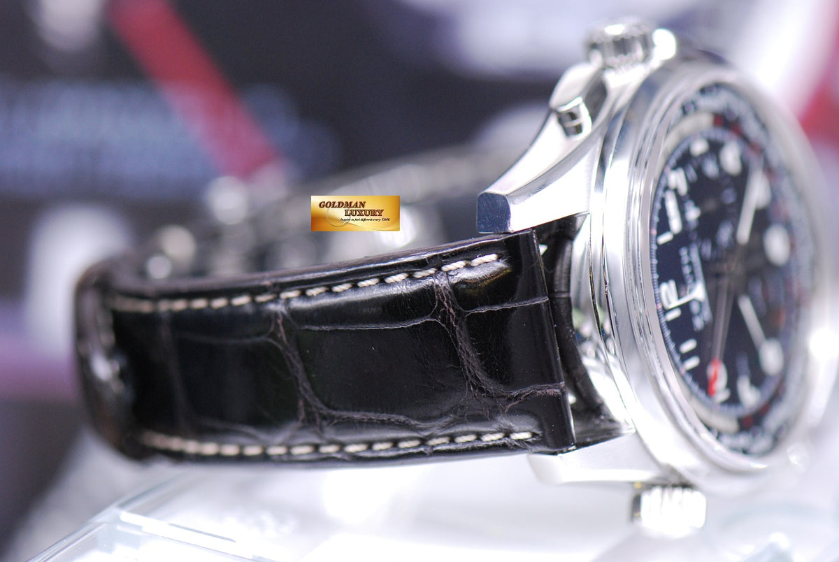 [SOLD] ZENITH PILOT DOUBLEMATIC 45mm CHRONOGRAPH ALARM WORLD TIME BIG DATE AUTOMATIC (MINT)