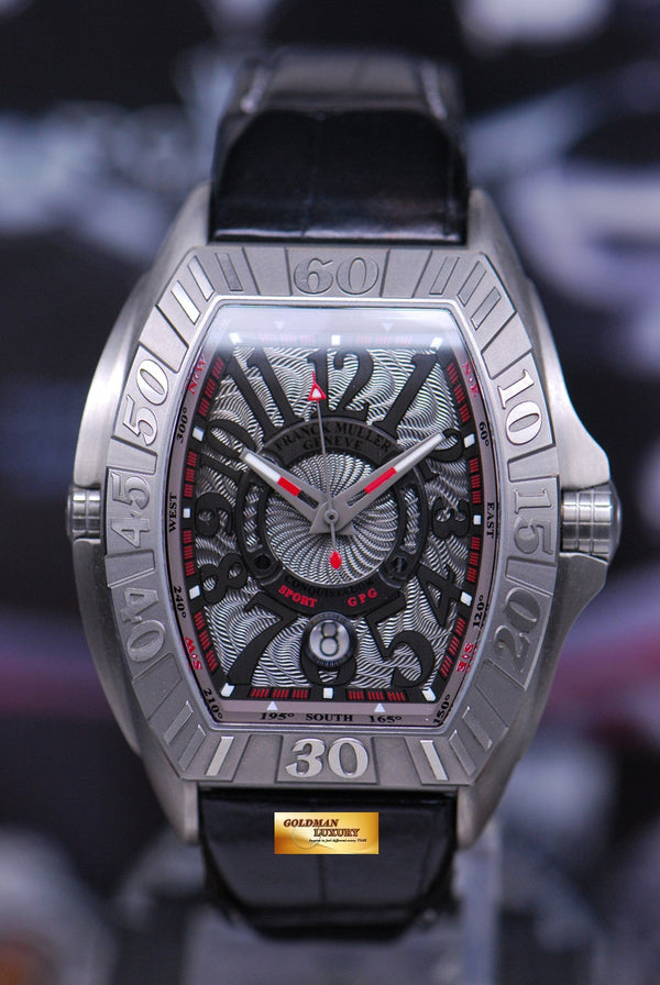 [SOLD] FRANCK MULLER CONQUISTADOR SPORT GPG TITANIUM AUTOMATIC 8900 SC DT (MINT)