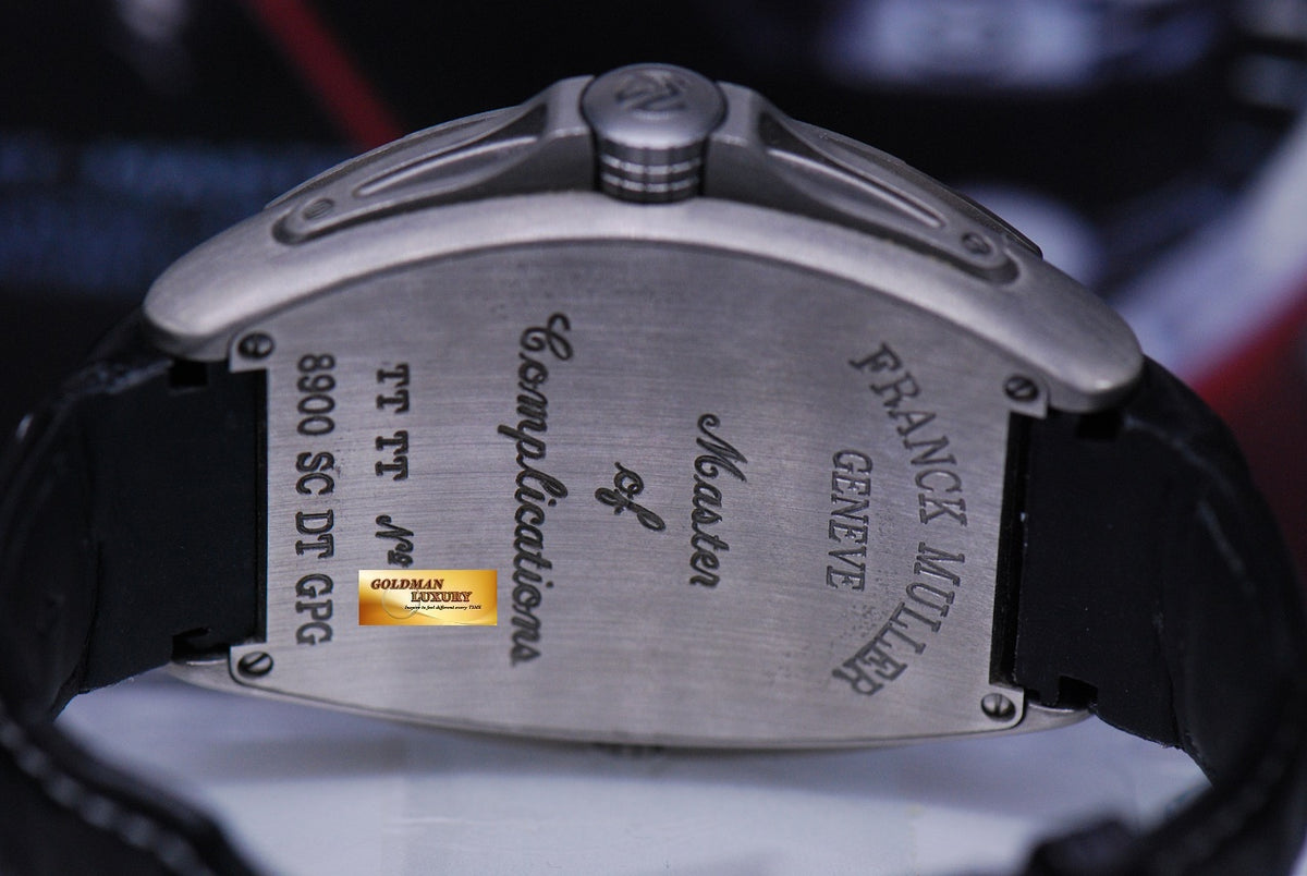 [SOLD] FRANCK MULLER CONQUISTADOR SPORT GPG TITANIUM AUTOMATIC 8900 SC DT (MINT)