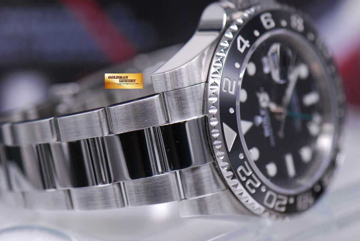 [SOLD] ROLEX OYSTER PERPETUAL GMT-MASTER II CERAMIC BEZEL 116710LN (MINT)