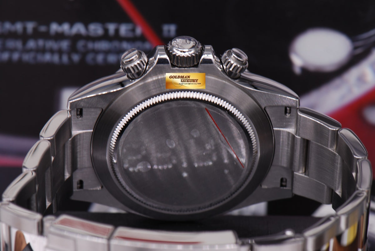 [SOLD] ROLEX OYSTER PERPETUAL DAYTONA STAINLESS STEEL CHRONOGRAPH BLACK Ref : 116520 (MINT)