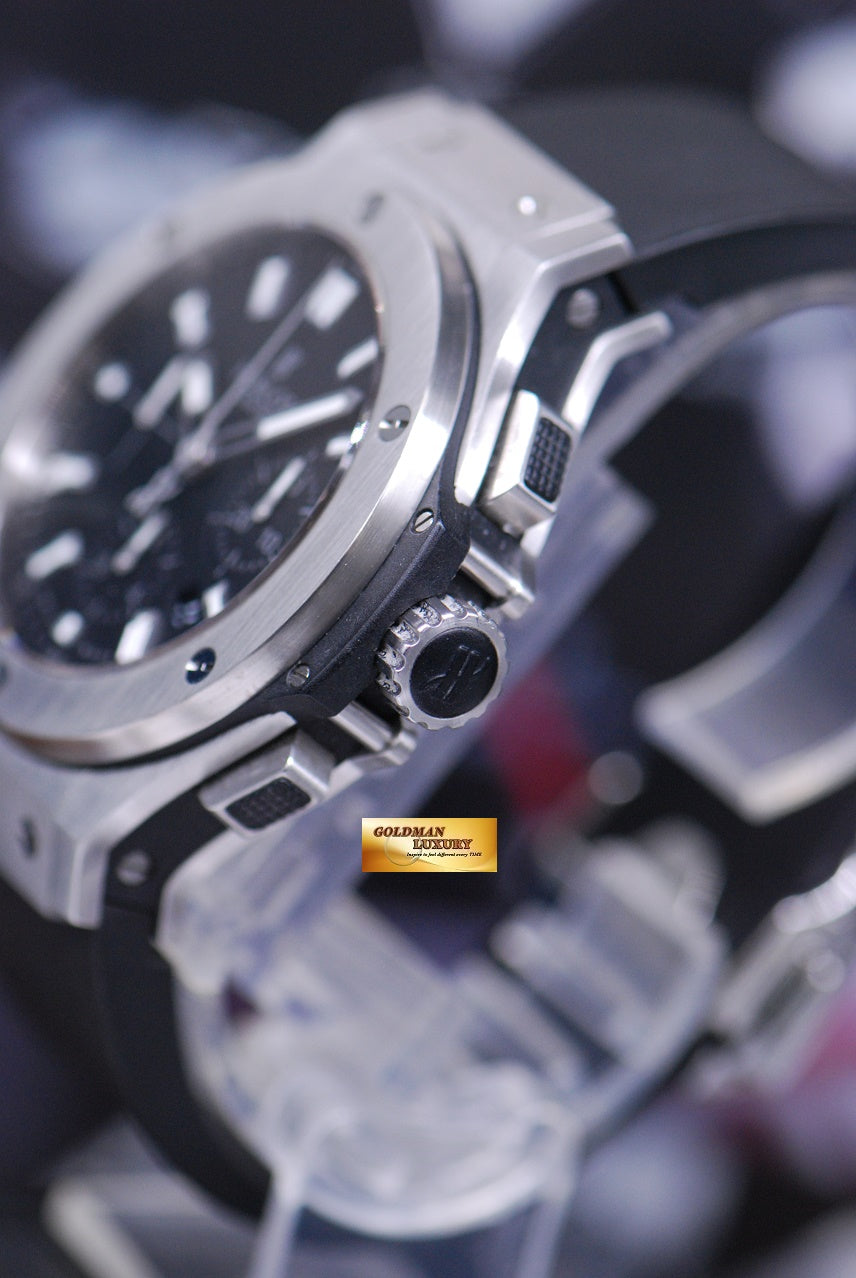 [SOLD] HUBLOT BIG BANG CHRONOGRAPH 44mm STEEL  BEZEL AUTOMATIC 301.SX.1170.RX (MINT)