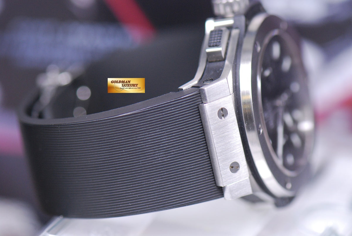 [SOLD] HUBLOT BIG BANG CHRONOGRAPH 44mm STEEL  BEZEL AUTOMATIC 301.SX.1170.RX (MINT)