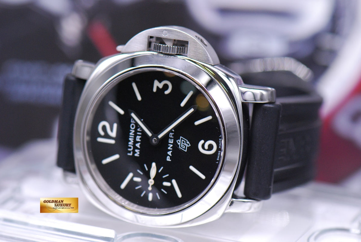 [SOLD] PANERAI LUMINOR MARINA 44mm STAINLESS STEEL  SUB-SEC DIAL MANUAL PAM 005 (MINT)