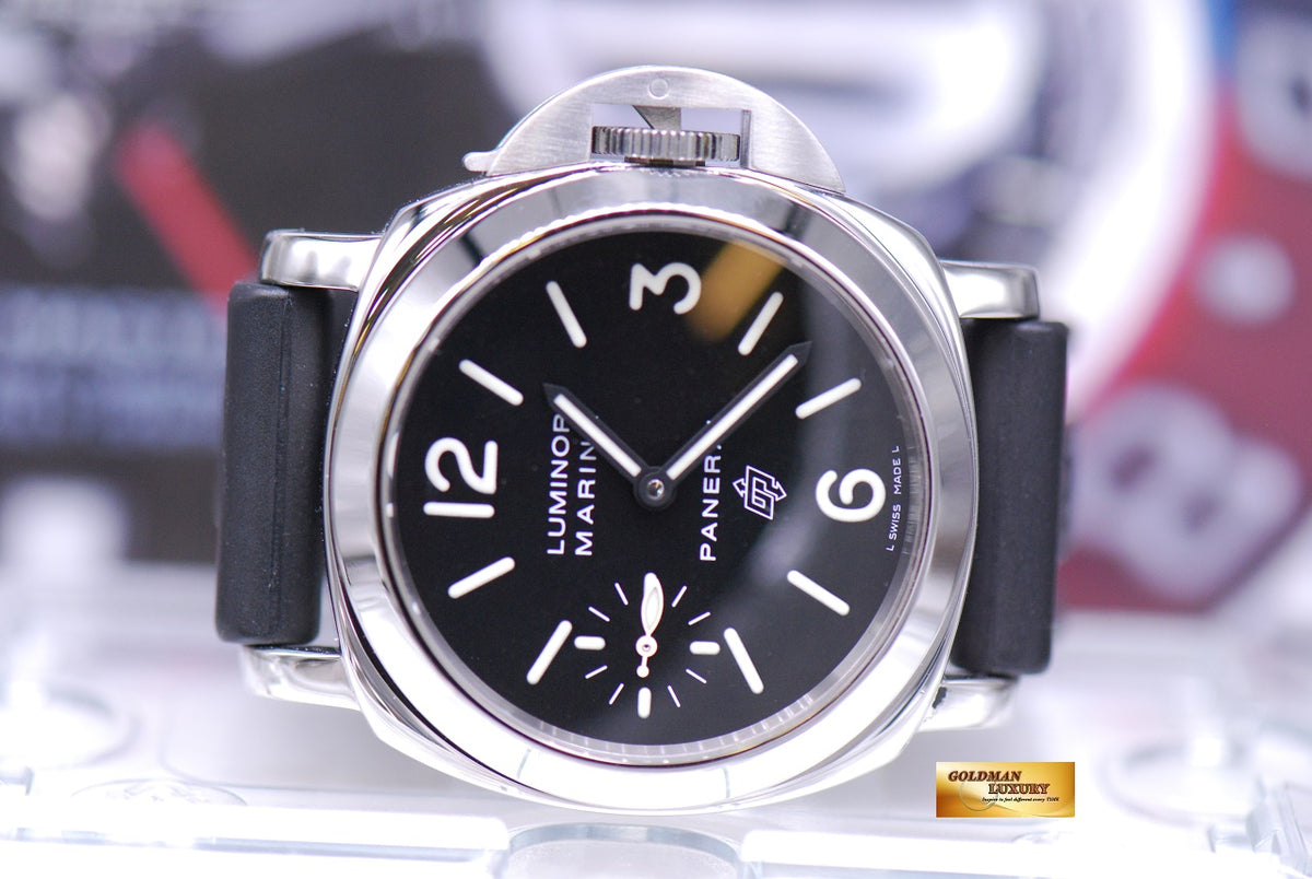 [SOLD] PANERAI LUMINOR MARINA 44mm STAINLESS STEEL  SUB-SEC DIAL MANUAL PAM 005 (MINT)