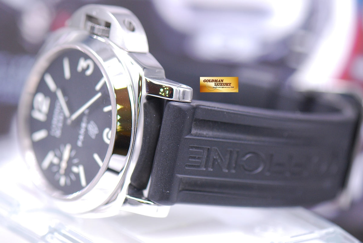 [SOLD] PANERAI LUMINOR MARINA 44mm STAINLESS STEEL  SUB-SEC DIAL MANUAL PAM 005 (MINT)