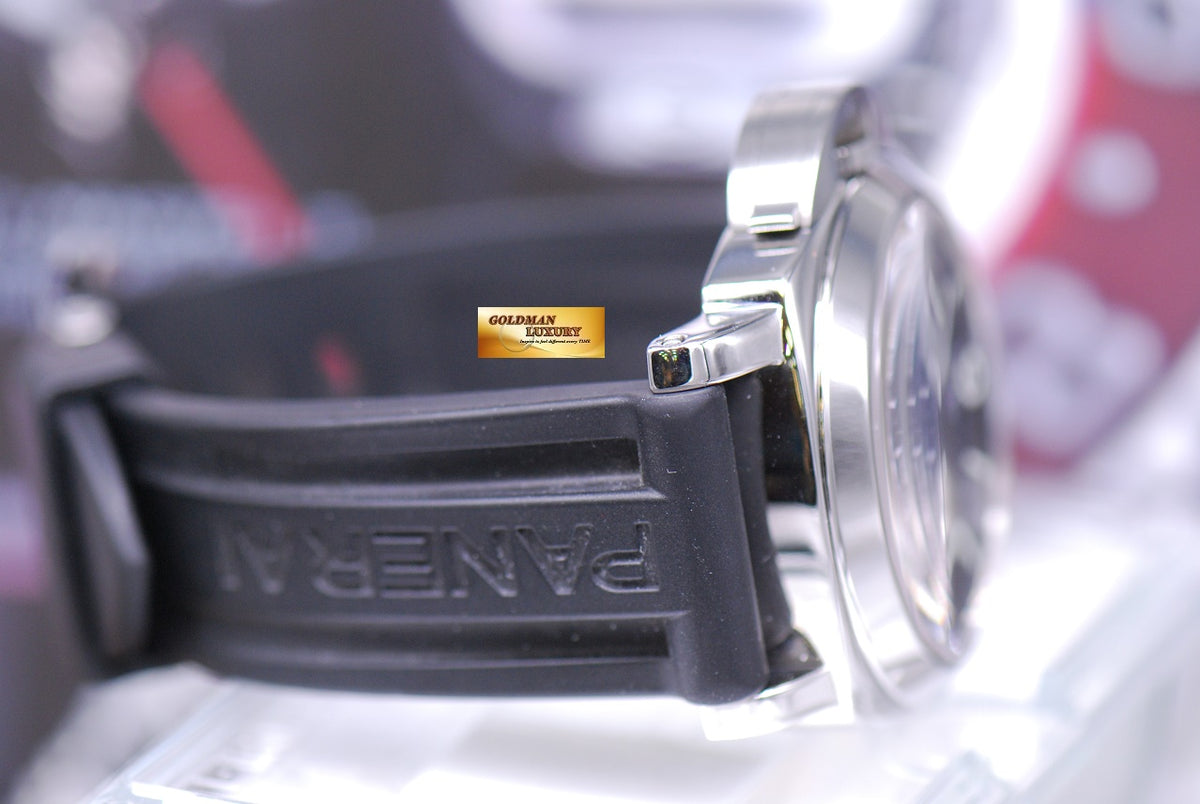 [SOLD] PANERAI LUMINOR MARINA 44mm STAINLESS STEEL  SUB-SEC DIAL MANUAL PAM 005 (MINT)