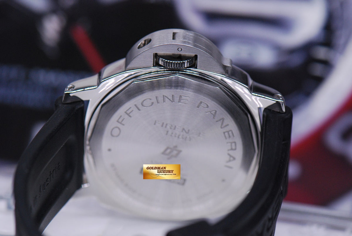 [SOLD] PANERAI LUMINOR MARINA 44mm STAINLESS STEEL  SUB-SEC DIAL MANUAL PAM 005 (MINT)