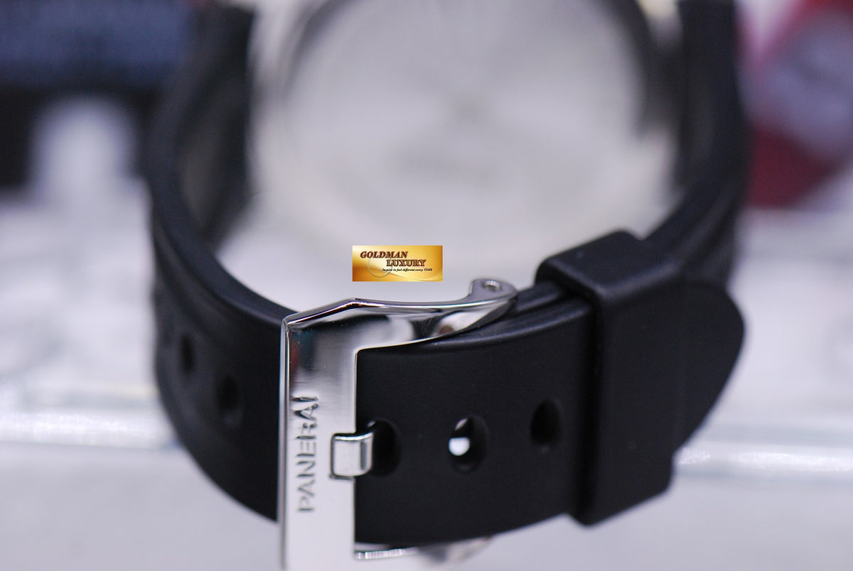 [SOLD] PANERAI LUMINOR MARINA 44mm STAINLESS STEEL  SUB-SEC DIAL MANUAL PAM 005 (MINT)