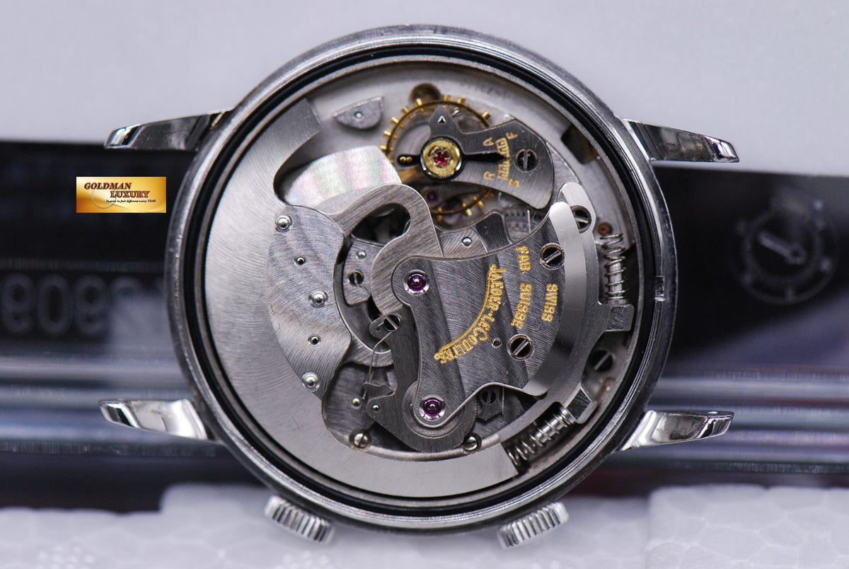 [SOLD] JAEGER-LeCOULTRE VINTAGE MEMOVOX ALARM 37mm IN BRACELET CALIBRE 855 HAMMER AUTOMATIC (VINTAGE MINT)